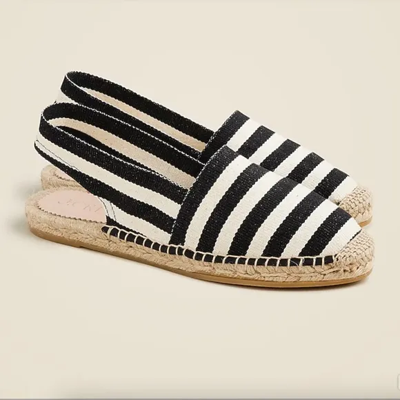 J. Crew Made-in-Spain Slingback Espadrille Sandals Size 11 NWOT