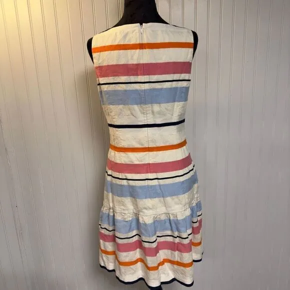J. McLaughlin Women's‎ Striped dress Size  8 Multicolor