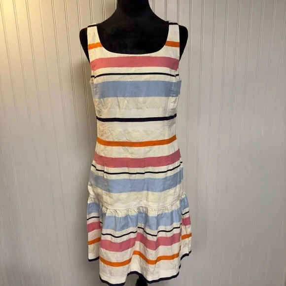 J. McLaughlin Women's‎ Striped dress Size  8 Multicolor