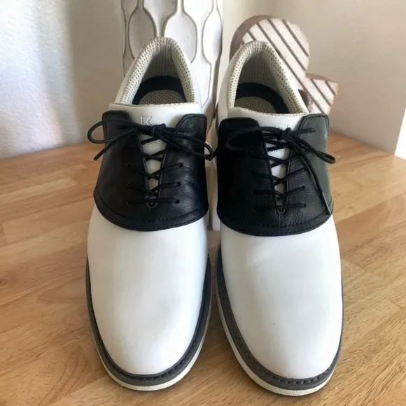 Jack Grace Innovator 1.0 Golf Slip on White Black Shoes Size 10W