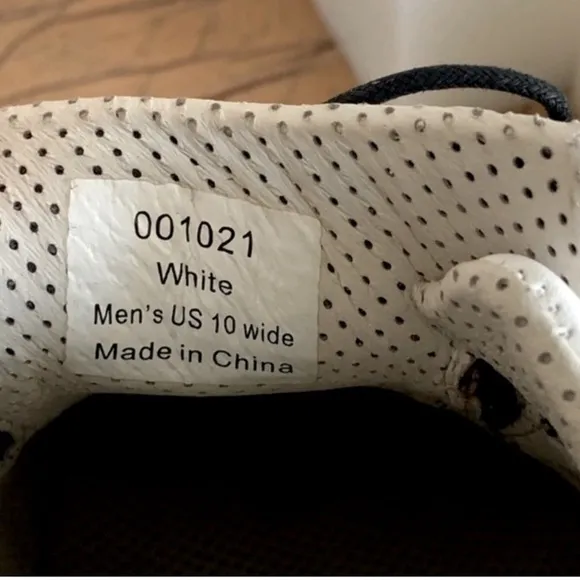Jack Grace Innovator 1.0 Golf Slip on White Black Shoes Size 10W