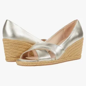 Jack Rogers Palmer Crisscross Wedge Espadrille Size 9
