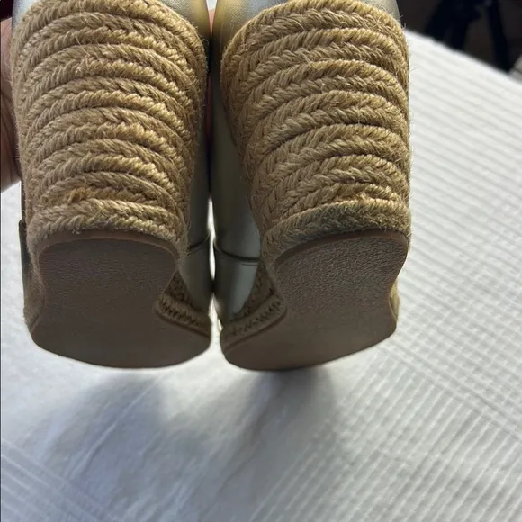 Jack Rogers Palmer Crisscross Wedge Espadrille Size 9