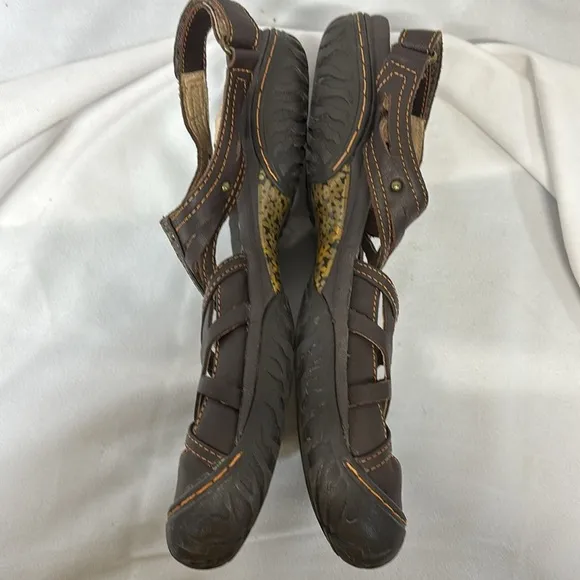 Jambu coconut leather Dove slip on All Terra design sandals size 8