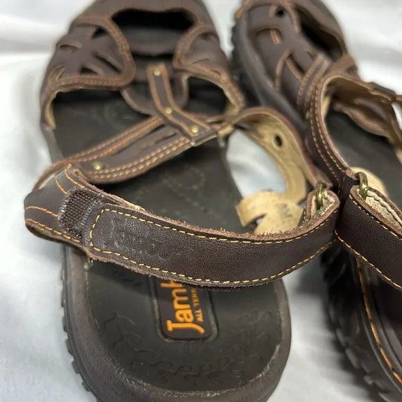Jambu coconut leather Dove slip on All Terra design sandals size 8