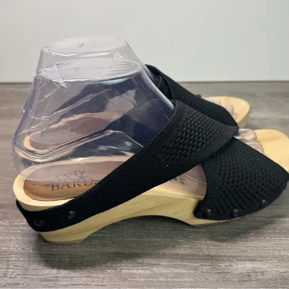 Jax&amp;Bard Pitch Black Platform Clogs Womens size 38/US8 $150 IMMACULATE