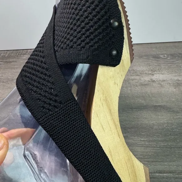 Jax&amp;Bard Pitch Black Platform Clogs Womens size 38/US8 $150 IMMACULATE