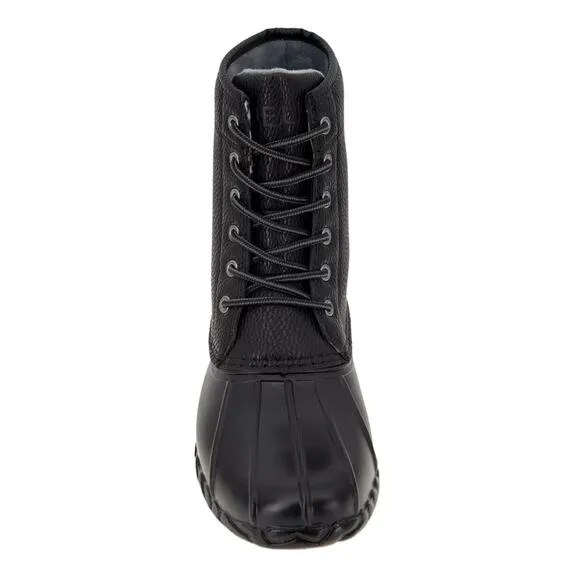 JBU Men's Maine Duck Waterproof Boots Black Size 11