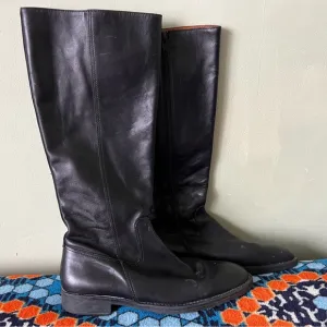J.Crew Women’s Black Tall Riding Boots Italian Leather