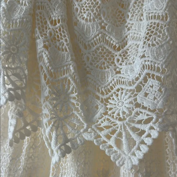 Jens Pirate Booty Elegant Lace Dress in Cream