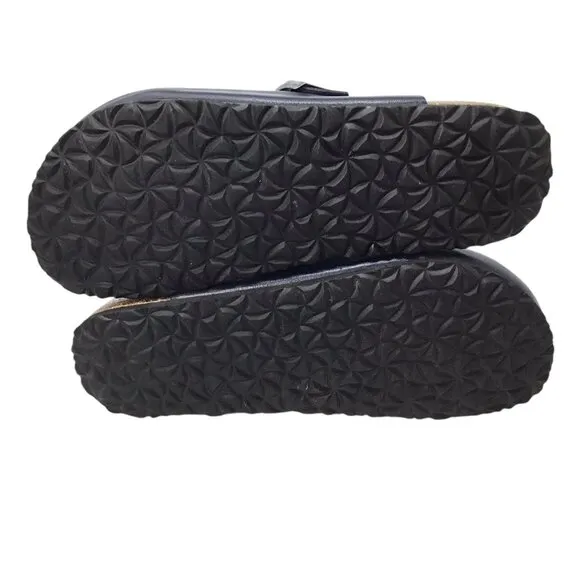 Joe N Joyce Amsterdam Clogs Mules Sandals Navy Blue M 9 W 11 Unisex Cork Comfort