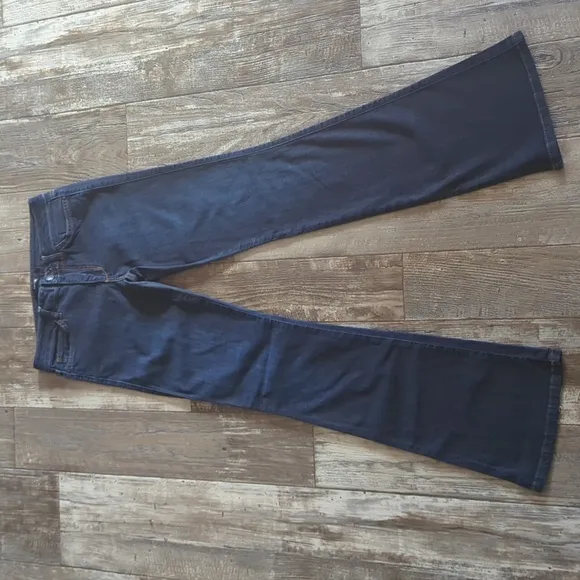 JOE'S JEANS midrise bootcut darkwash/Lana jean style #YFIZ5790 sz 27x34.25L tall