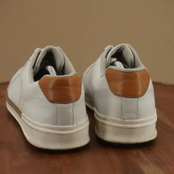 Johnston Murphy Mens McGuffey GL1 hybrid Golf Shoes Waterproof White leather 13M