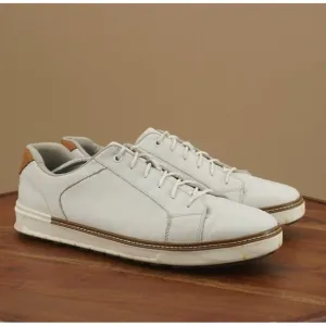 Johnston Murphy Mens McGuffey GL1 hybrid Golf Shoes Waterproof White leather 13M