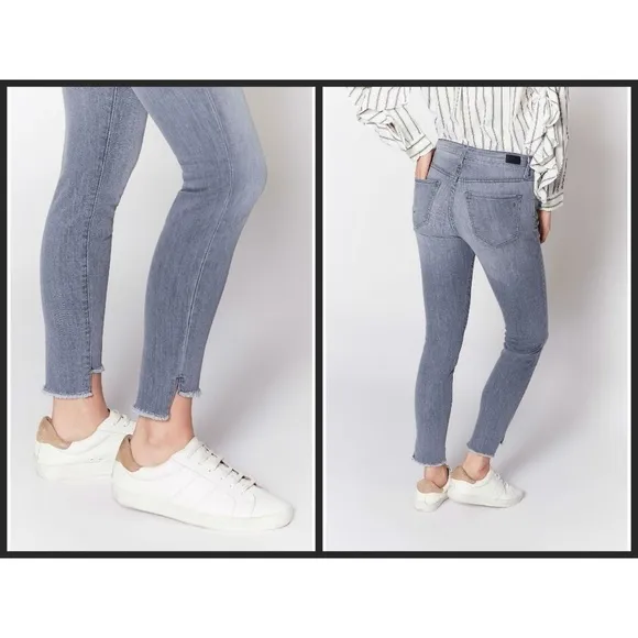 💕JOIE💕 Midrise Ankle Skinny Jean Frayed Step Hem ~ Cinder 27 NWT