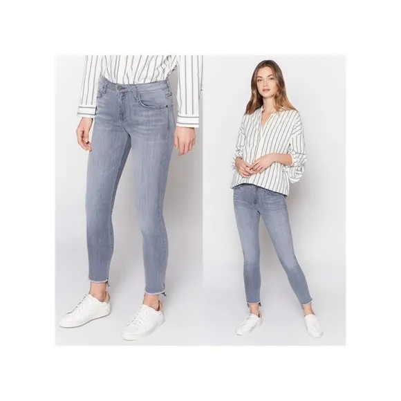 💕JOIE💕 Midrise Ankle Skinny Jean Frayed Step Hem ~ Cinder 27 NWT