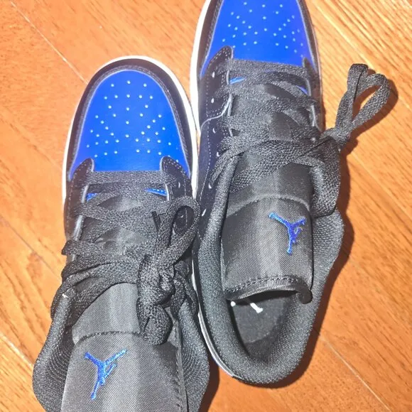 Jordan Kids' Grade School Air Jordan 1 Low Basketball Shoes Sz 7Y
