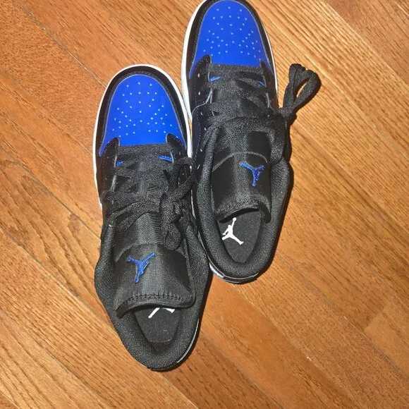 Jordan Kids' Grade School Air Jordan 1 Low Basketball Shoes Sz 7Y