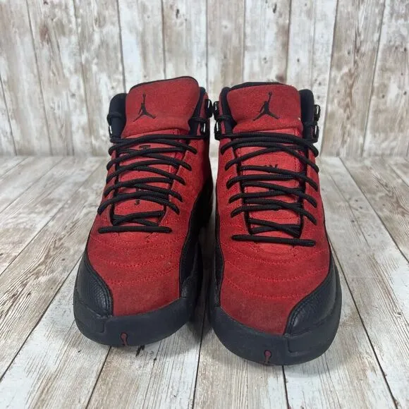 Jordan 12 Retro Reverse Flu Game‎ 2020 size 5y kids  153265 602