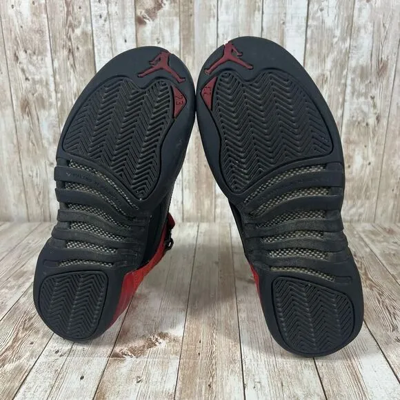 Jordan 12 Retro Reverse Flu Game‎ 2020 size 5y kids  153265 602