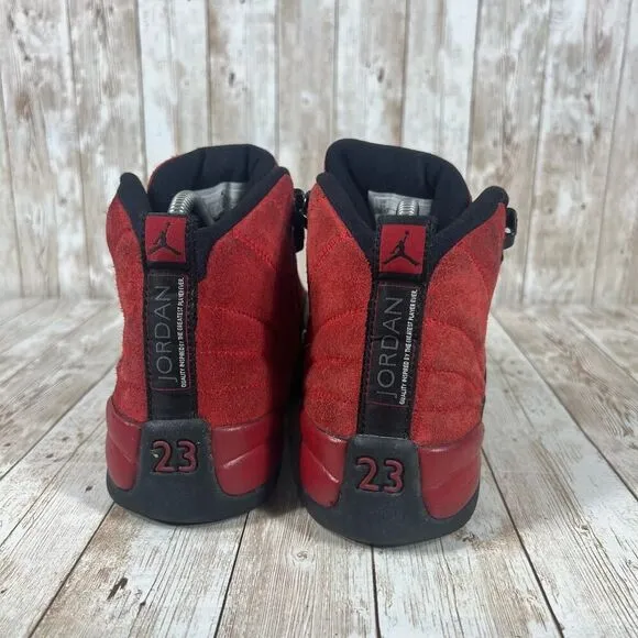 Jordan 12 Retro Reverse Flu Game‎ 2020 size 5y kids  153265 602