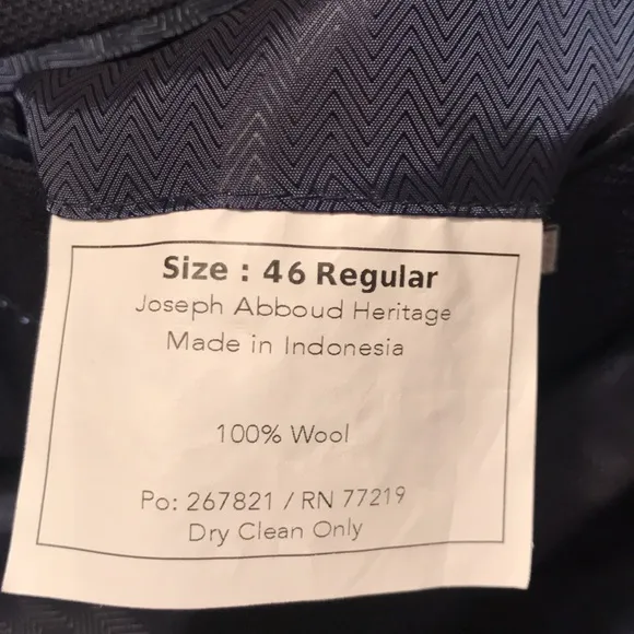 Joseph Abboud Blue Blazer