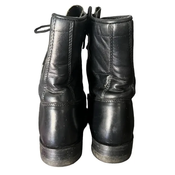 Justin Boots Roper Lace Up Boots Black Size 6 Women’s