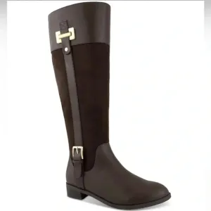 KAREN SCOTTDELIE2 RIDING BOOTS Faux leather/Suede Boots