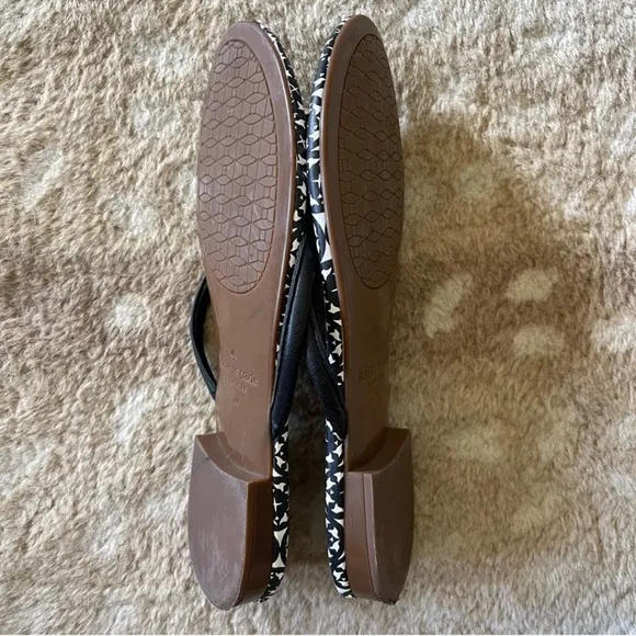 Kate Spade Leather Thong Flip Flop Sandals Size 7