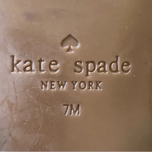 Kate Spade Leather Thong Flip Flop Sandals Size 7