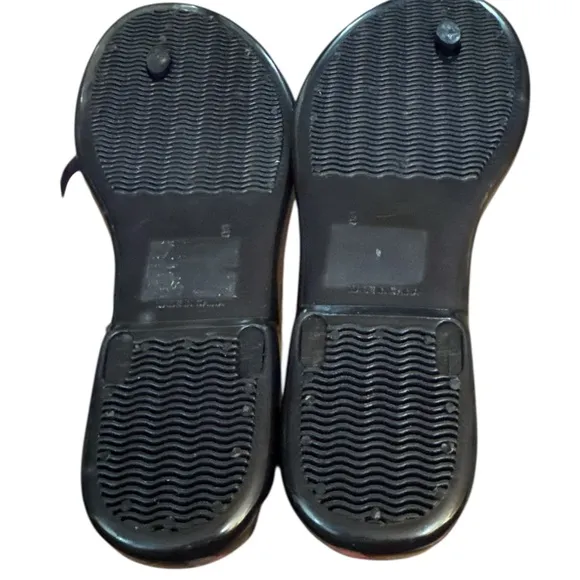 Kate Spade NY Colorful PolkaDots Jelly Flip Flop Sandals Sz 8