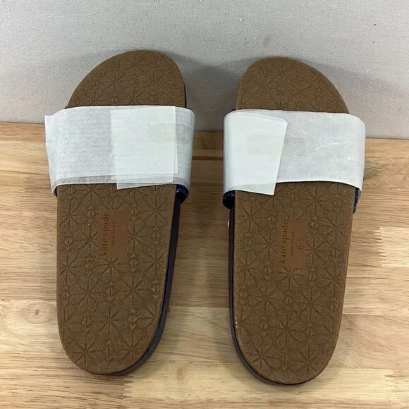 Kate Spade Maribelle Slide Sandals- Outerspace- Size 6.5 B- NIB