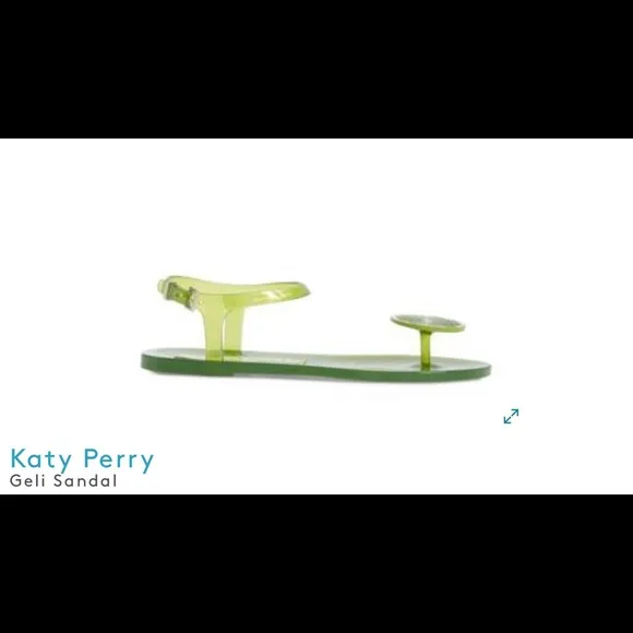 Katy Perry Geli Sandal LIME Scented NEW