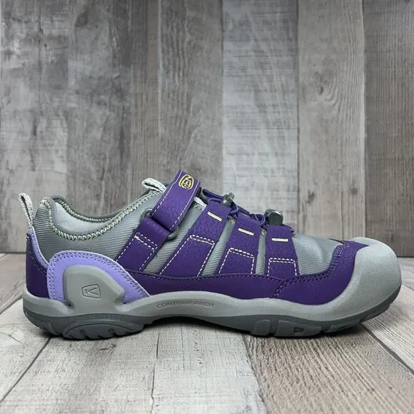 Keen Big Kids Girls Youth Knotch Hollow Sneaker Trail Purple Size 6 Y 1025882