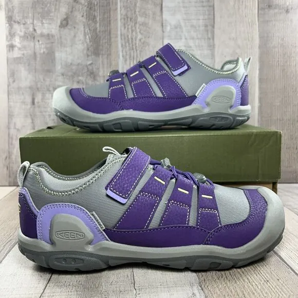Keen Big Kids Girls Youth Knotch Hollow Sneaker Trail Purple Size 6 Y 1025882
