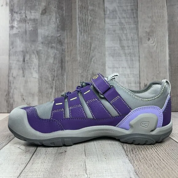 Keen Big Kids Girls Youth Knotch Hollow Sneaker Trail Purple Size 6 Y 1025882