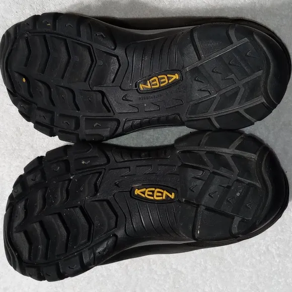 Keen Brixen Low Black Leather Insulated Waterproof Loafers Shoes Size 11.5 Men's