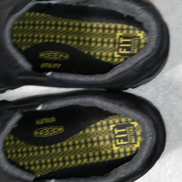 Keen Brixen Low Black Leather Insulated Waterproof Loafers Shoes Size 11.5 Men's