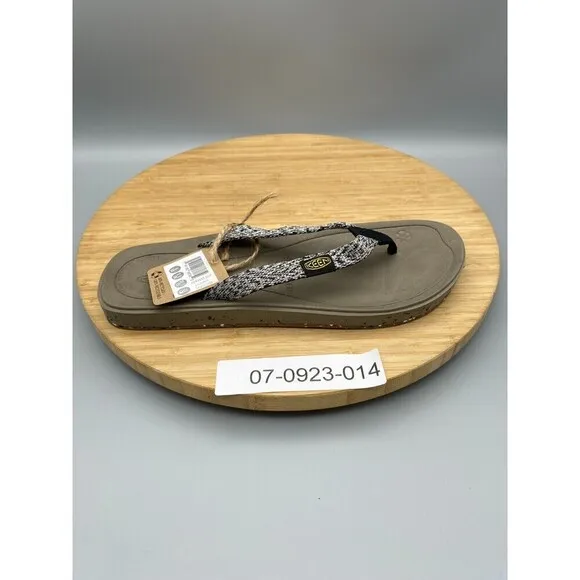 Keen Flip Flops Womens 8 Harvest Sandals Brown Open Toe Casual Comfort Woven