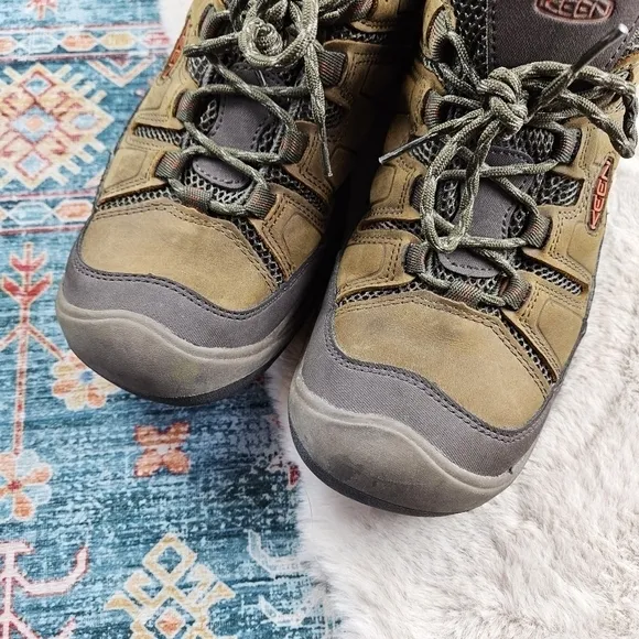 KEEN Men’s Circadia Vent Low Height Breathable Hiking Shoes US 10.5
