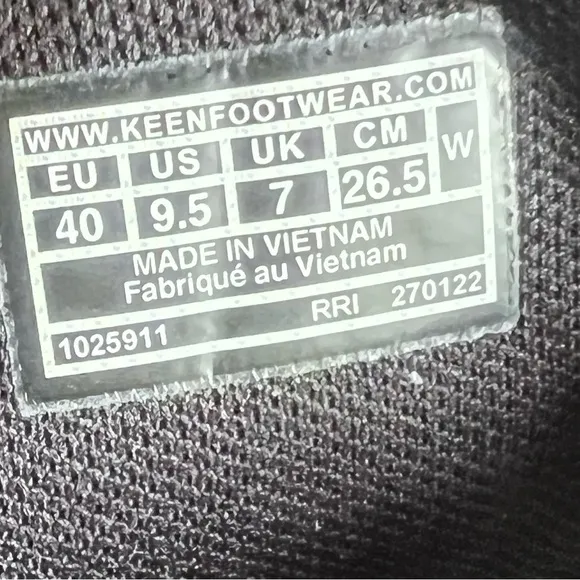 Keen NXIS EVO Mid NEW Waterproof Women's Hiking Boot Size 9.5 #B1550
