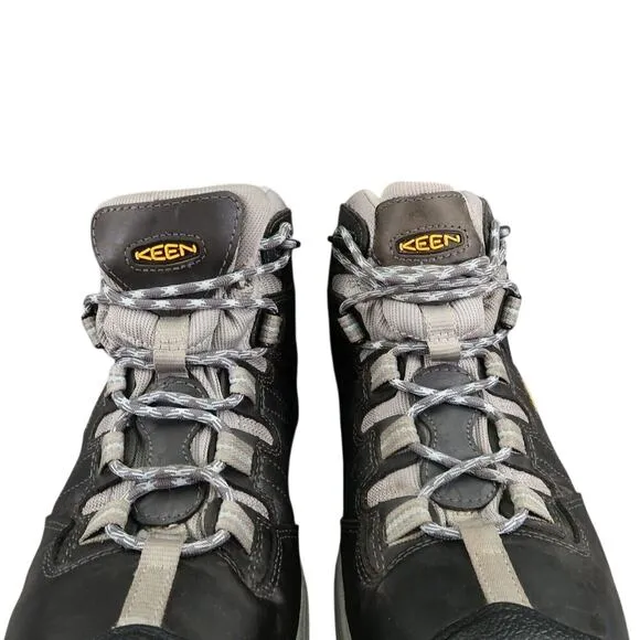 Keen Shoes Womens 11 Boot Work Utility Detroit XT Mid Leather Waterproof Lace Up