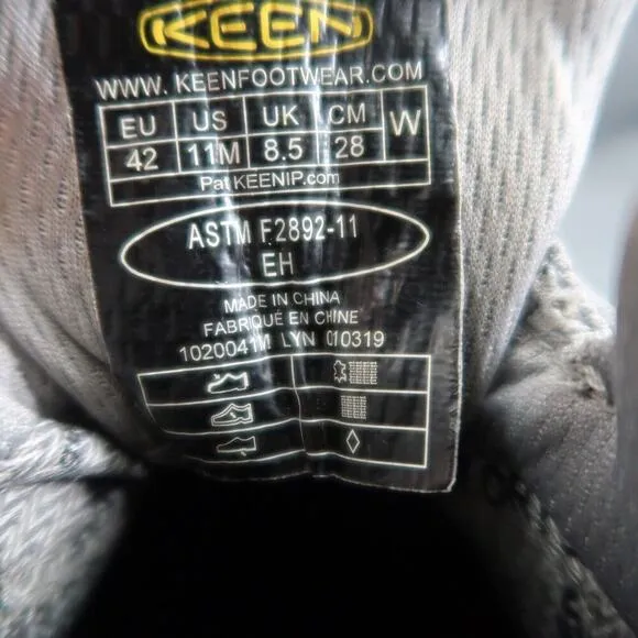 Keen Shoes Womens 11 Boot Work Utility Detroit XT Mid Leather Waterproof Lace Up