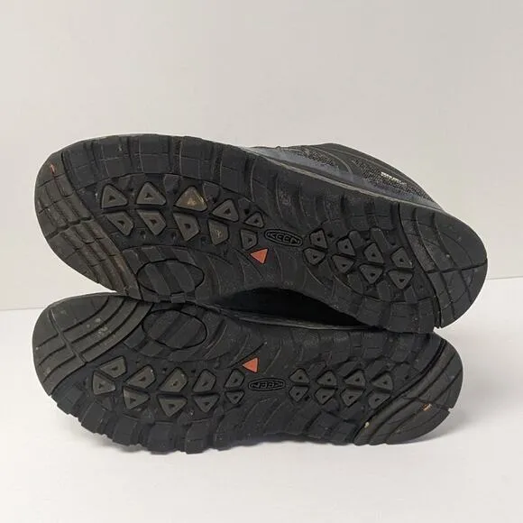 Keen Terradora Waterproof Hiking Shoes, Grey/Black, Women's 8