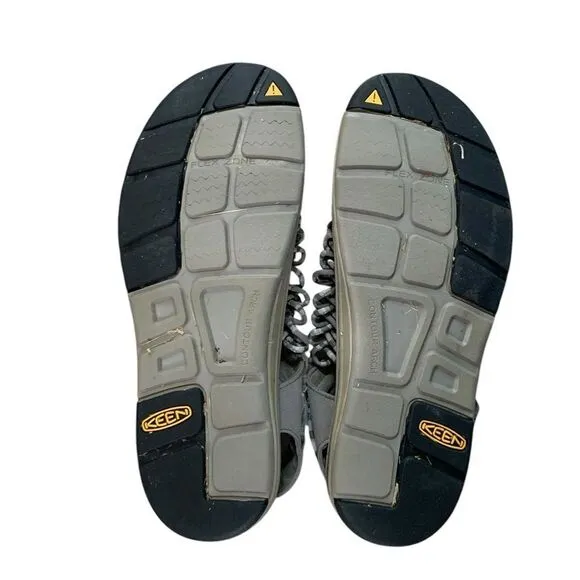 KEEN UNEEK Sandals in Light Gray Size 13