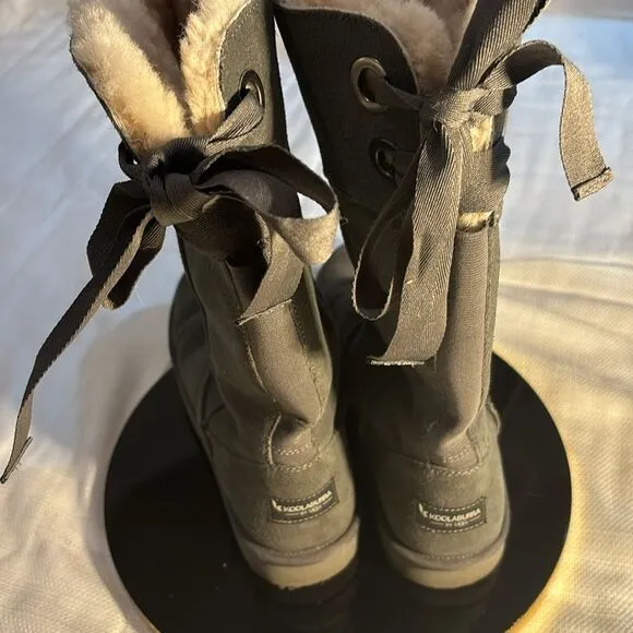 KOOLABURRA BY UGG ANDRAH Tall 1105791 Gray Women’s Boots Sz 8