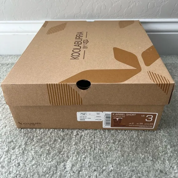 Koolaburra by UGG Aribel Little Girls Short Winter Boots Chestnut Brown Size 3