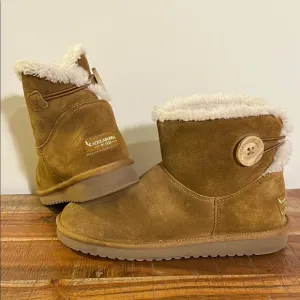 Koolaburra by UGG Chesnut Suede Short Boots, Women’s Size 8
