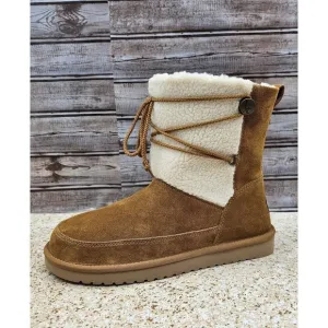 Koolaburra By UGG Michon Chestnut Women's Short Boots Size 11