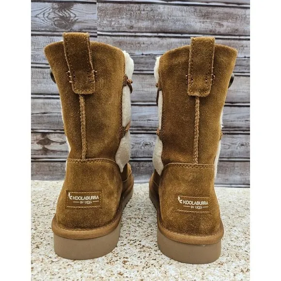 Koolaburra By UGG Michon Chestnut Women's Short Boots Size 11